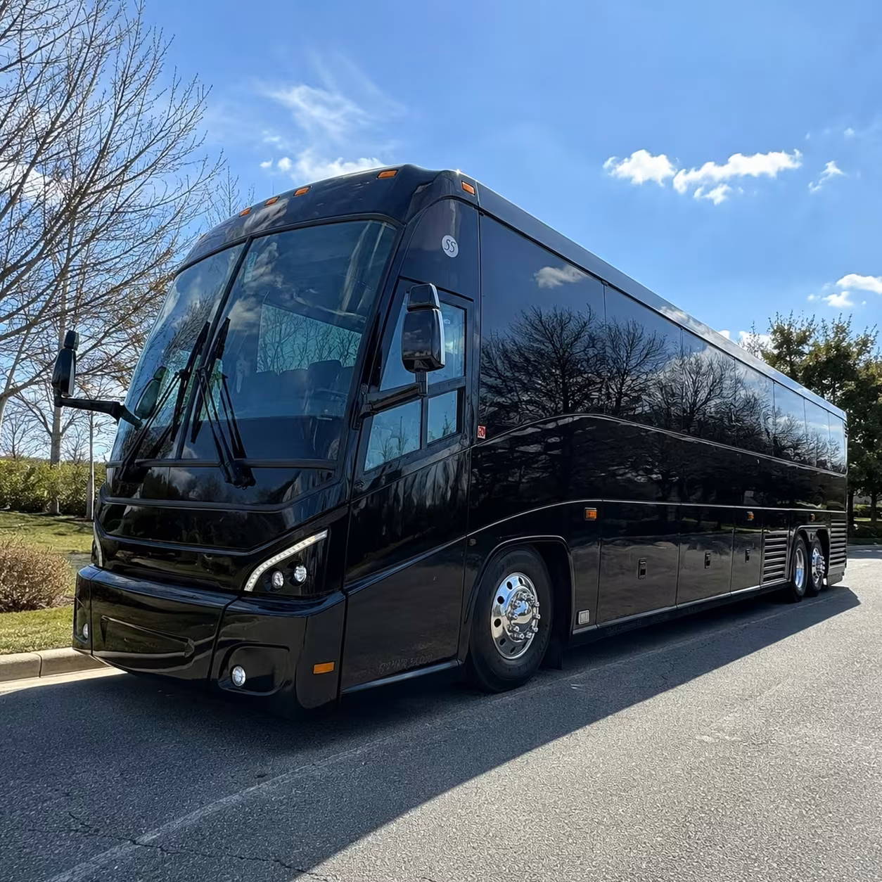 event transportation bus rentals in sparks